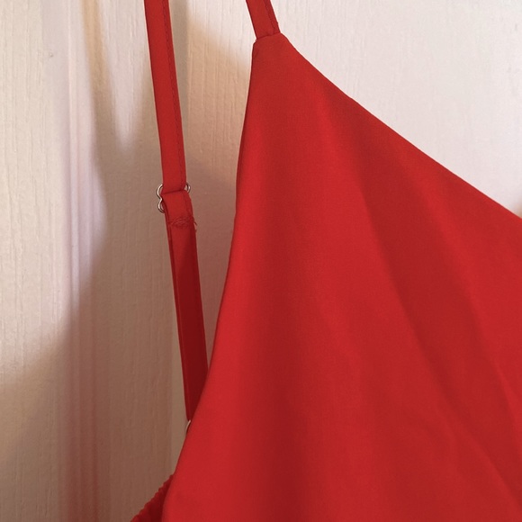 Summer long Red Flowey Dress - Picture 7 of 13